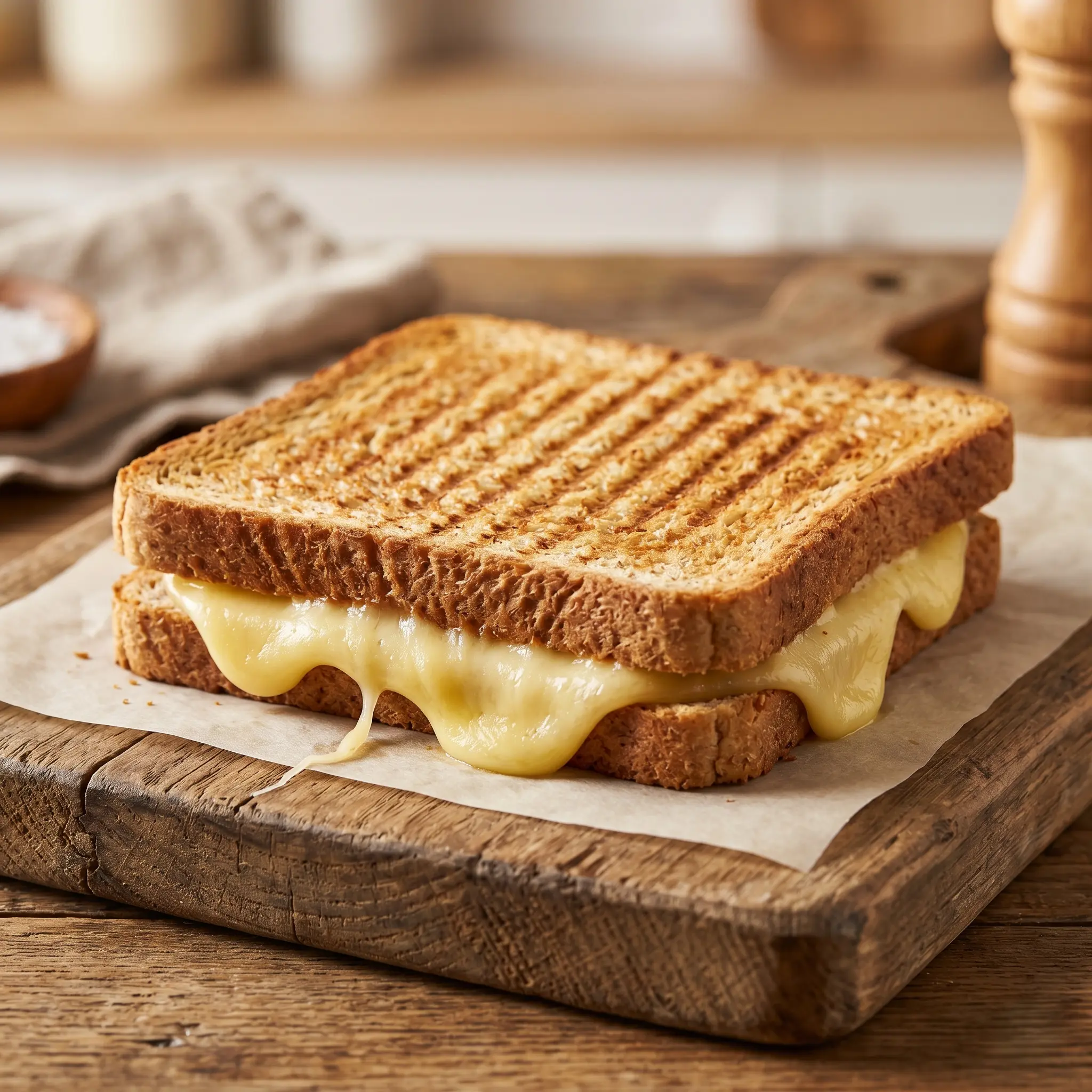 Sıcak Kaşarlı Tost (11x11 cm)